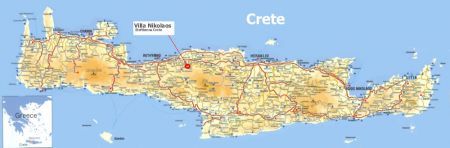 Crete map